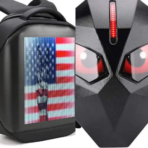 mochilas con leds