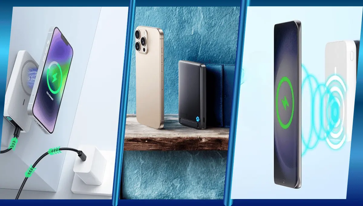 Baterías Iphone con carga inalámbrica rápida