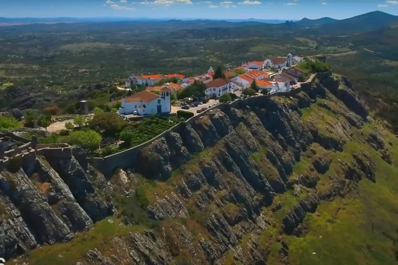 vista aérea de marvao Portugal