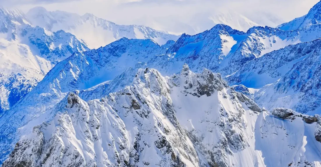 suiza montaña nevada